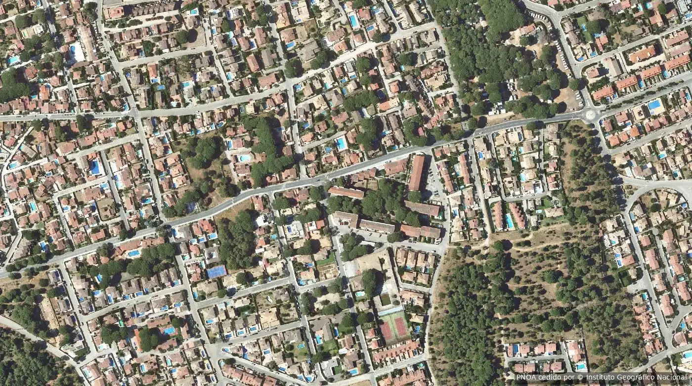 Vista exterior de Piso en venta en Riells