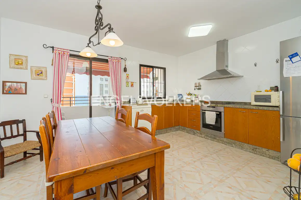 Cocina de Piso en venta en Villajoyosa / La Vila Joiosa con Aire acondicionado y Terraza