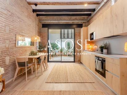 Cuina de Pis en venda en  Barcelona Capital amb Aire condicionat, Calefacció i Jardí privat