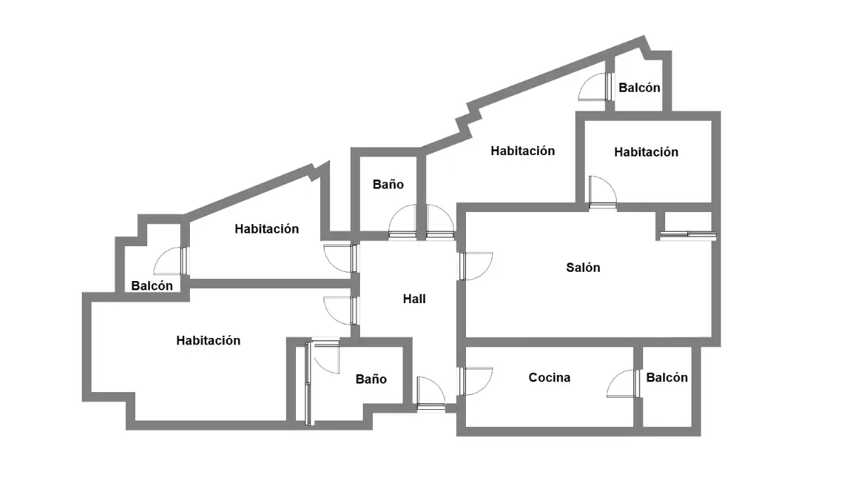 Flat for sale in Madrid  with Air Conditioner, Heating and Parquet flooring