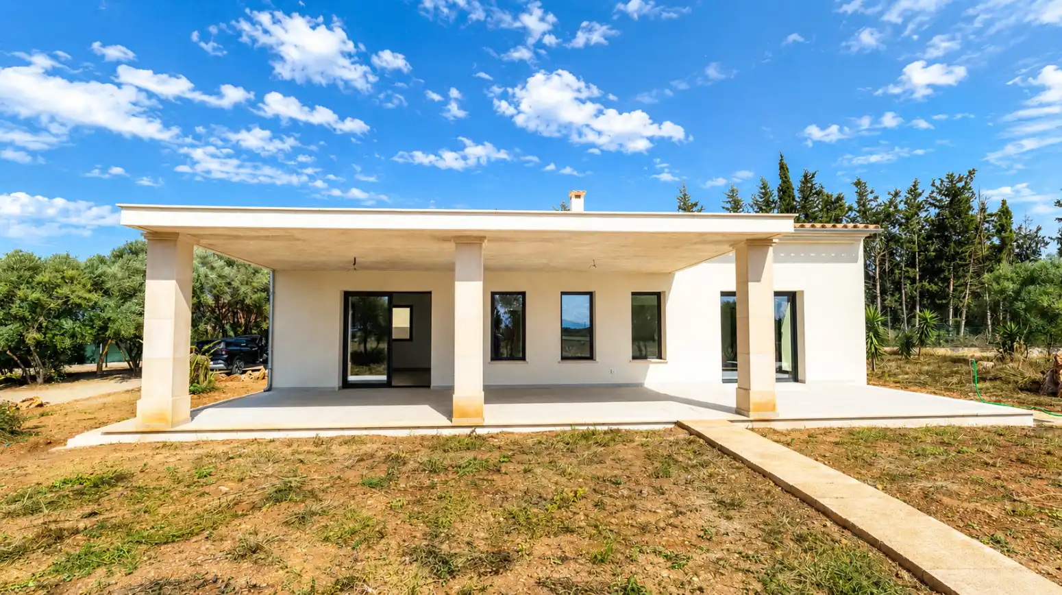 Exterior view of Houses for sale in Muro  with Air Conditioner, Heating and Private garden
