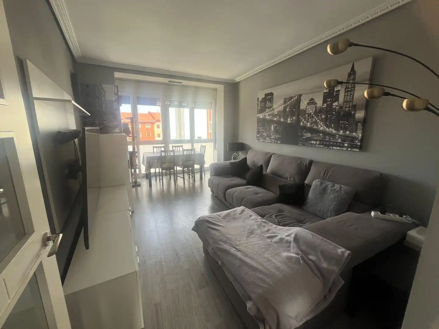 Sala d'estar de Pis en venda en Bilbao 