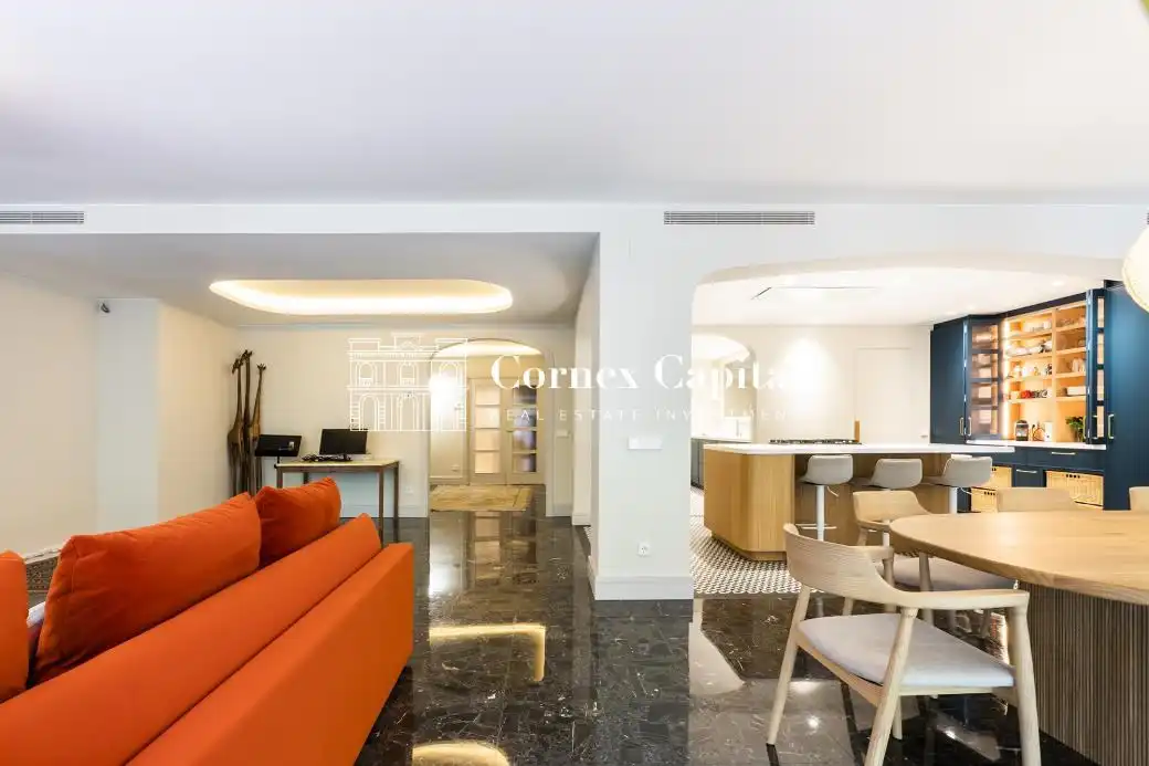 Sala de estar de Piso en venta en Barcelona con Aire acondicionado, Terraza y Trastero