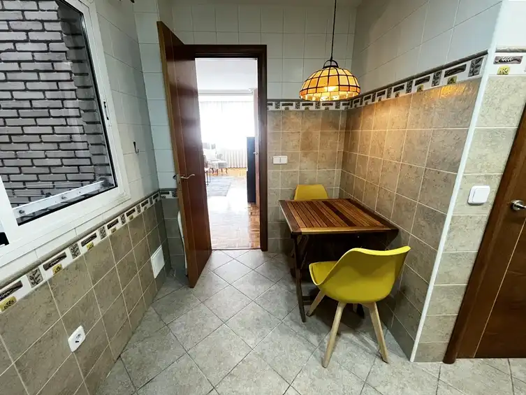 Comedor de Piso de alquiler en Madrid con Aire acondicionado, Calefacción y Parquet