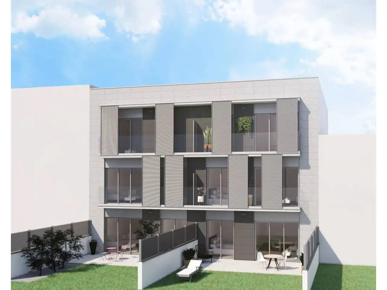 Vista exterior de Dúplex en venta en La Garriga con Parquet, Terraza y Trastero