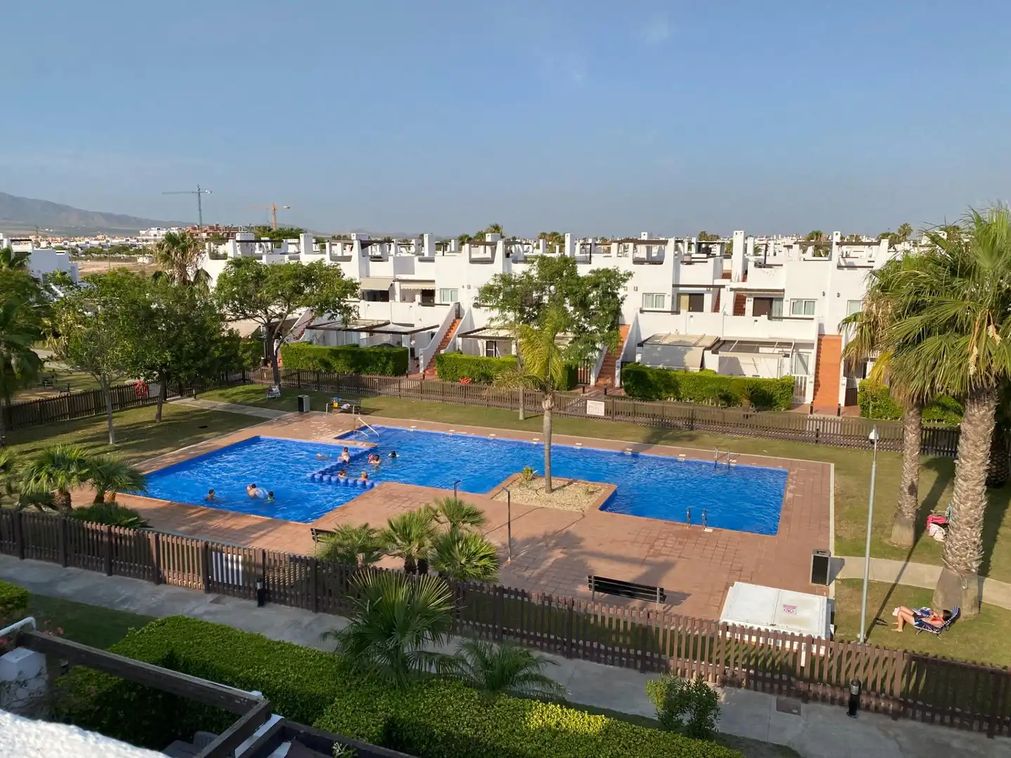 Piscina de Apartamento en venta en Alhama de Murcia con Aire acondicionado, Jardín privado y Amueblado