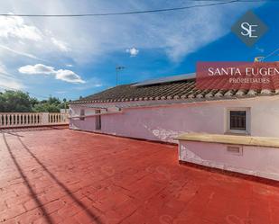 Vista exterior de Casa o xalet en venda en Es Castell amb Aire condicionat, Terrassa i Piscina