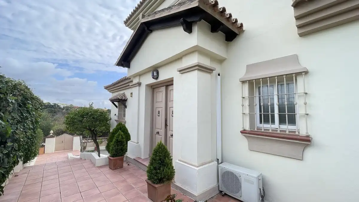 Exterior view of Houses for sale in Coín  with Air Conditioner, Storage room and Furnished