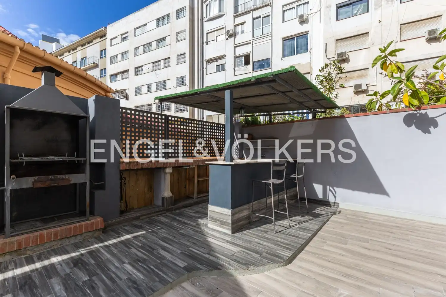 Terrace of Flat for rent in Valencia  with Air Conditioner, Heating and Terrace