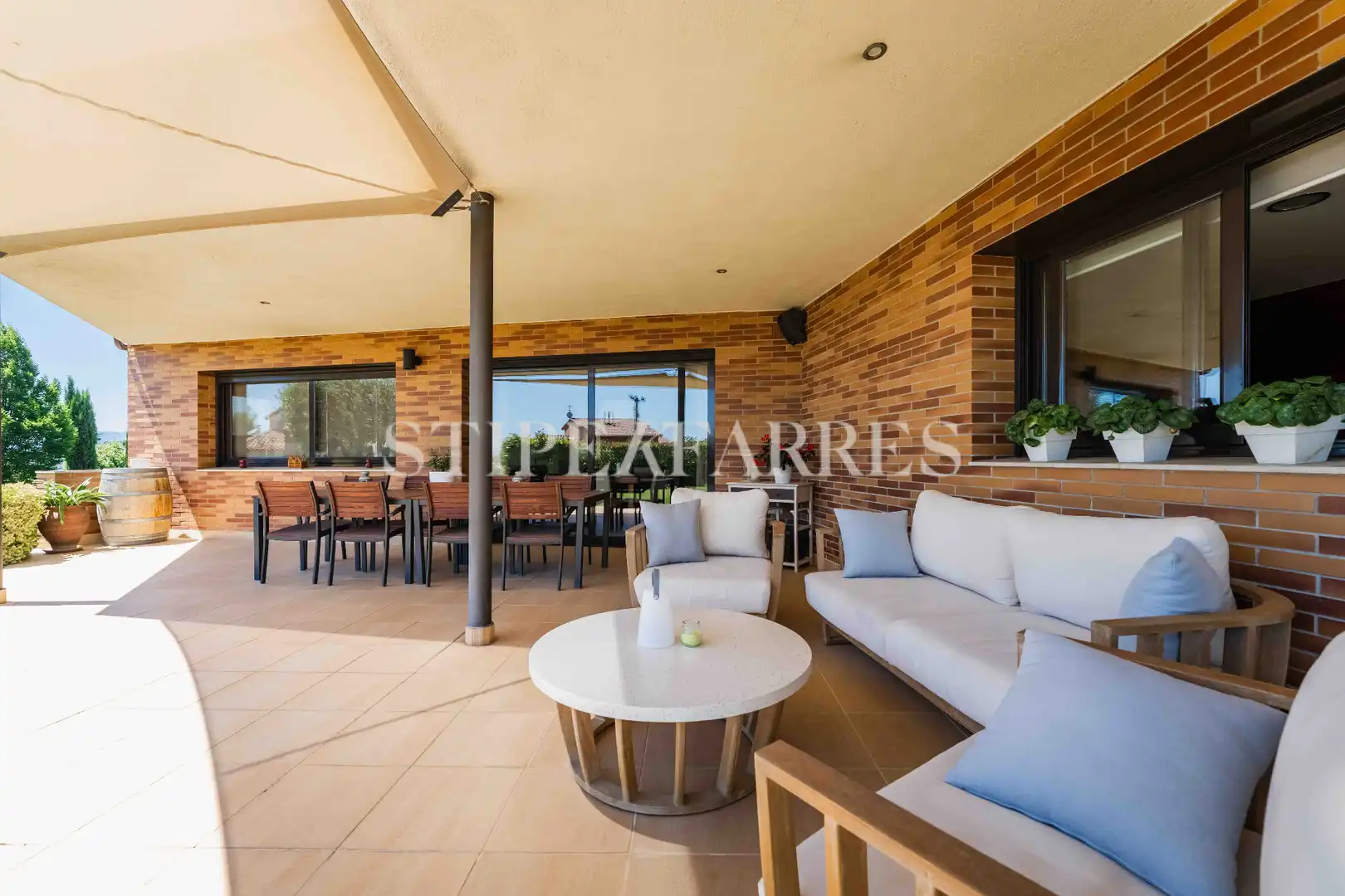 Terraza de Casa o chalet en venta en La Garriga con Aire acondicionado, Calefacción y Jardín privado