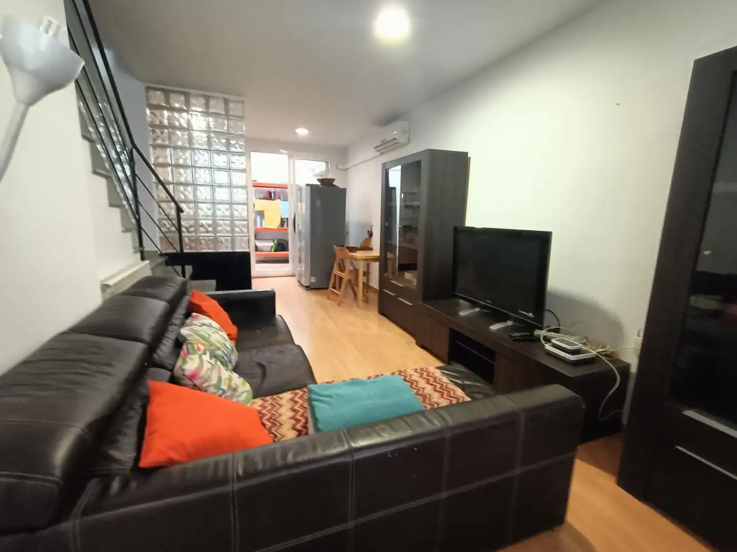 Sala de estar de Casa o chalet en venta en Badalona con Aire acondicionado, Calefacción y Parquet
