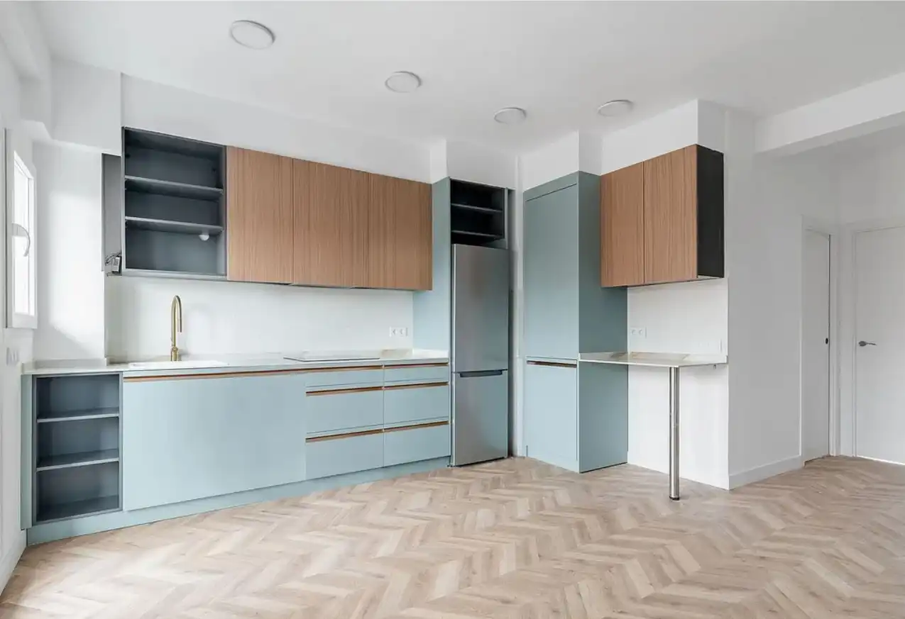 Cocina de Piso en venta en  Madrid Capital con Aire acondicionado y Terraza