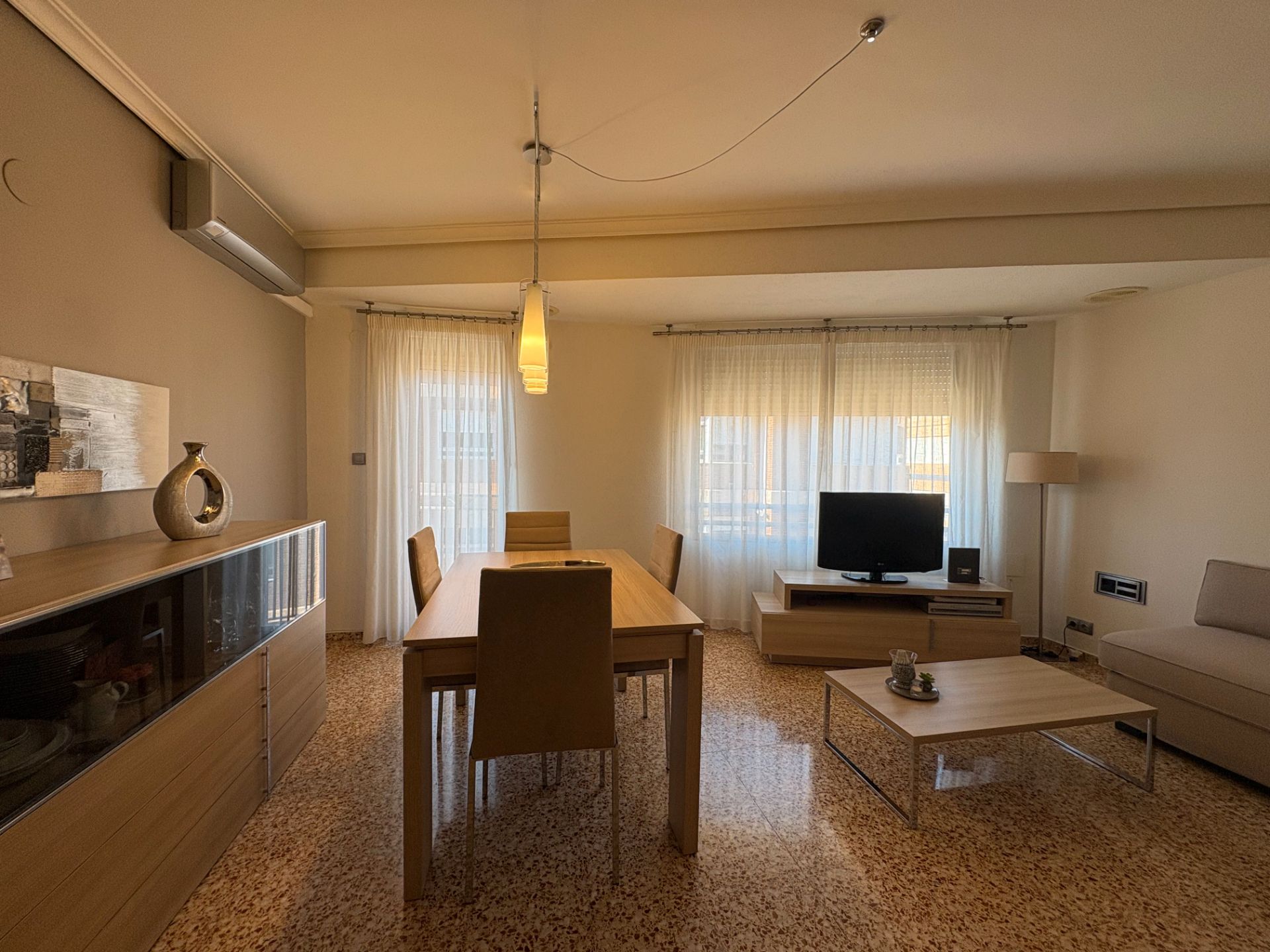 Wohnzimmer von Wohnung zum verkauf in Betxí mit Klimaanlage, Möbliert und Ofen