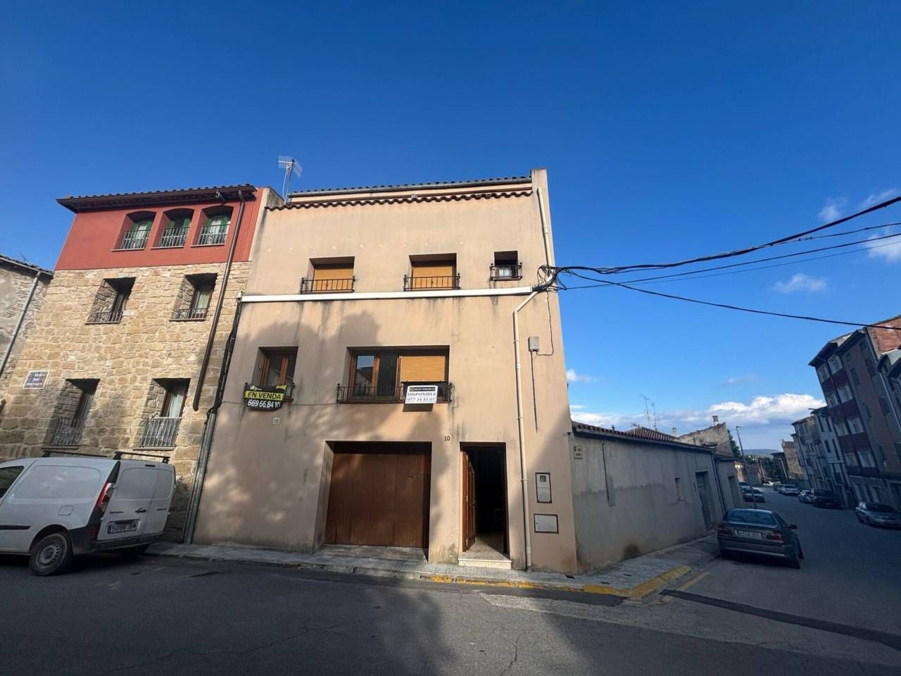 Vista exterior de Casa o xalet en venda en Santa Coloma de Queralt amb Calefacció i Terrassa