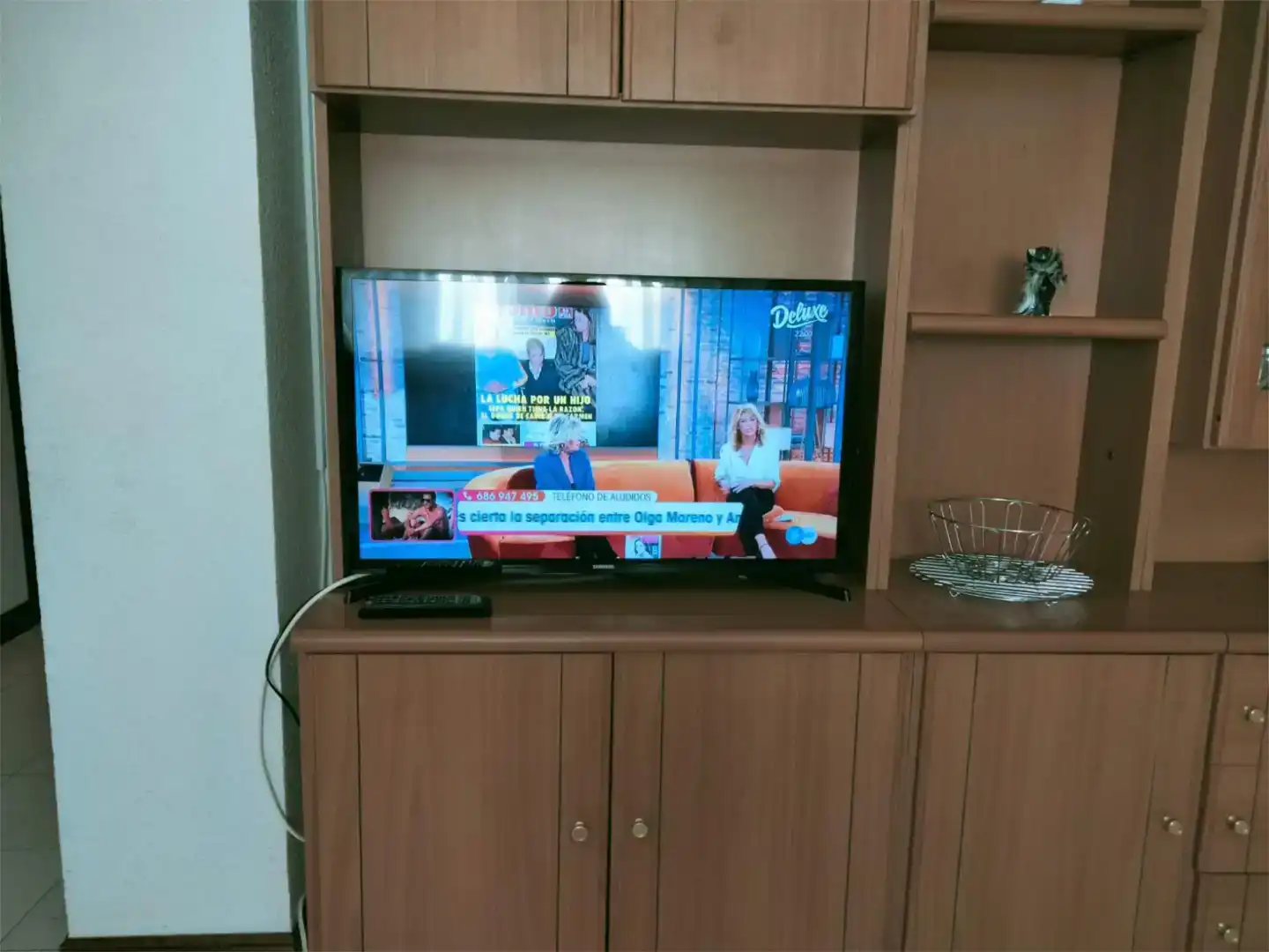 Sala de estar de Piso en venta en Bareyo con Piscina