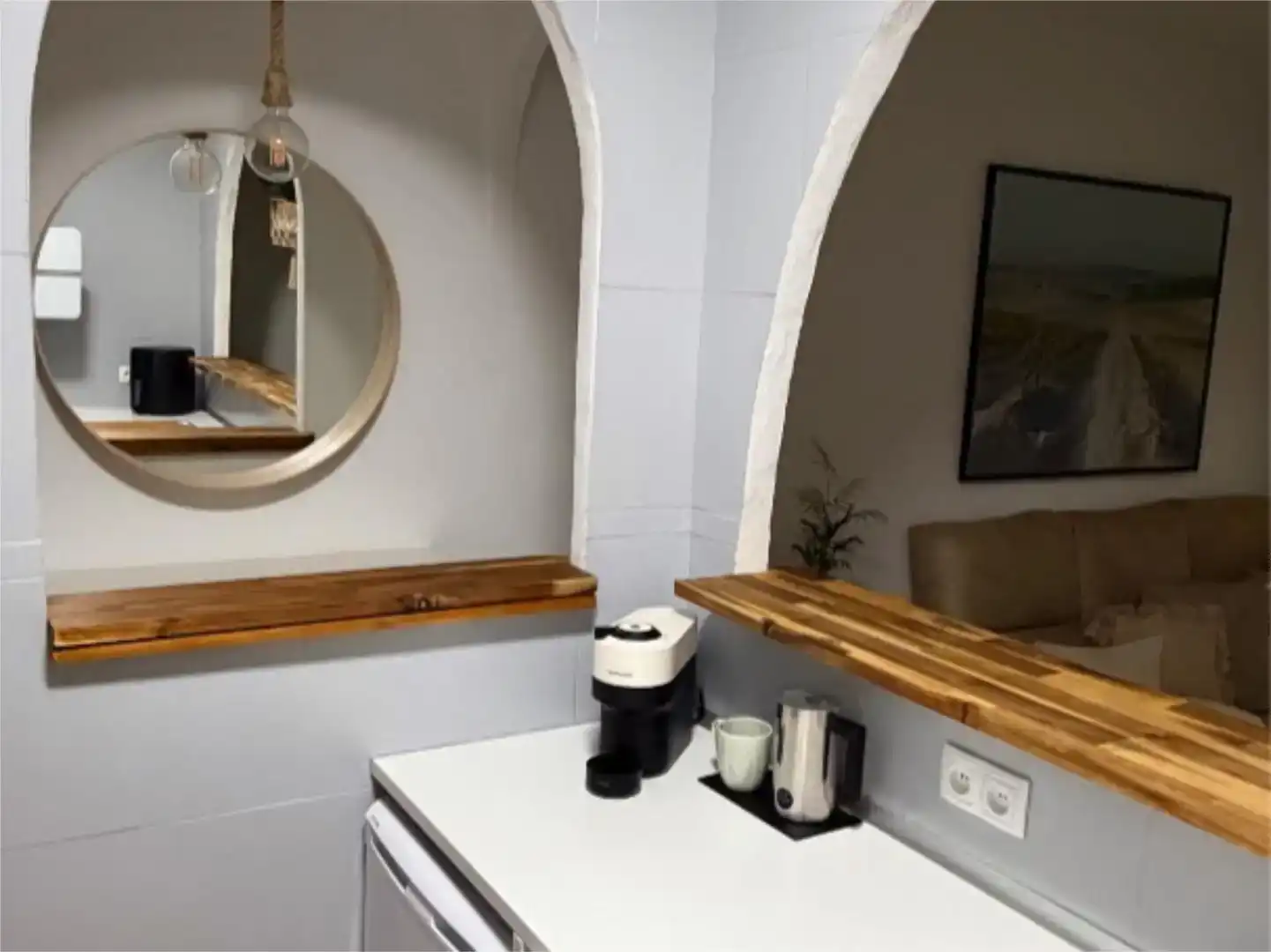 Badezimmer von Wohnungen zum Verkauf in Blanes mit Klimaanlage