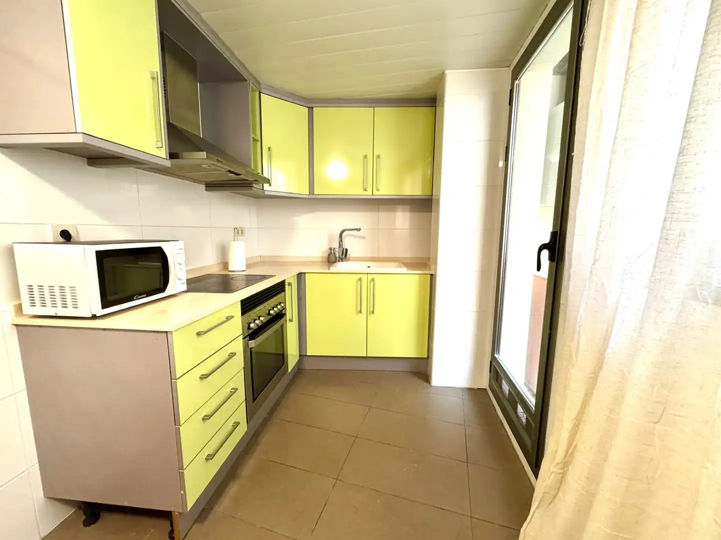 Cocina de Apartamento en venta en Calpe / Calp con Aire acondicionado, Terraza y Amueblado