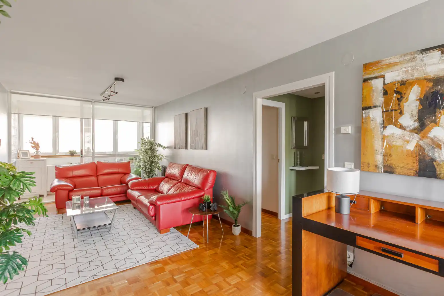 Living room of Flat for sale in  Pamplona / Iruña  with Heating and Storage room