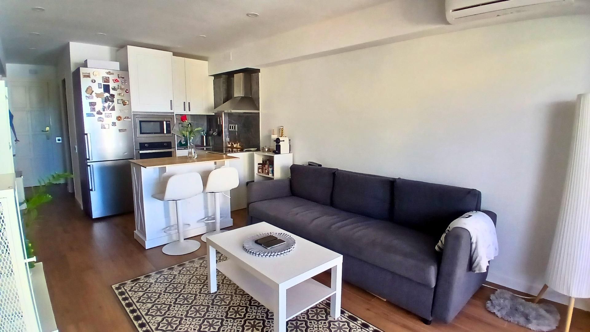 Sala de estar de Piso en venta en Salou con Aire acondicionado, Parquet y Terraza