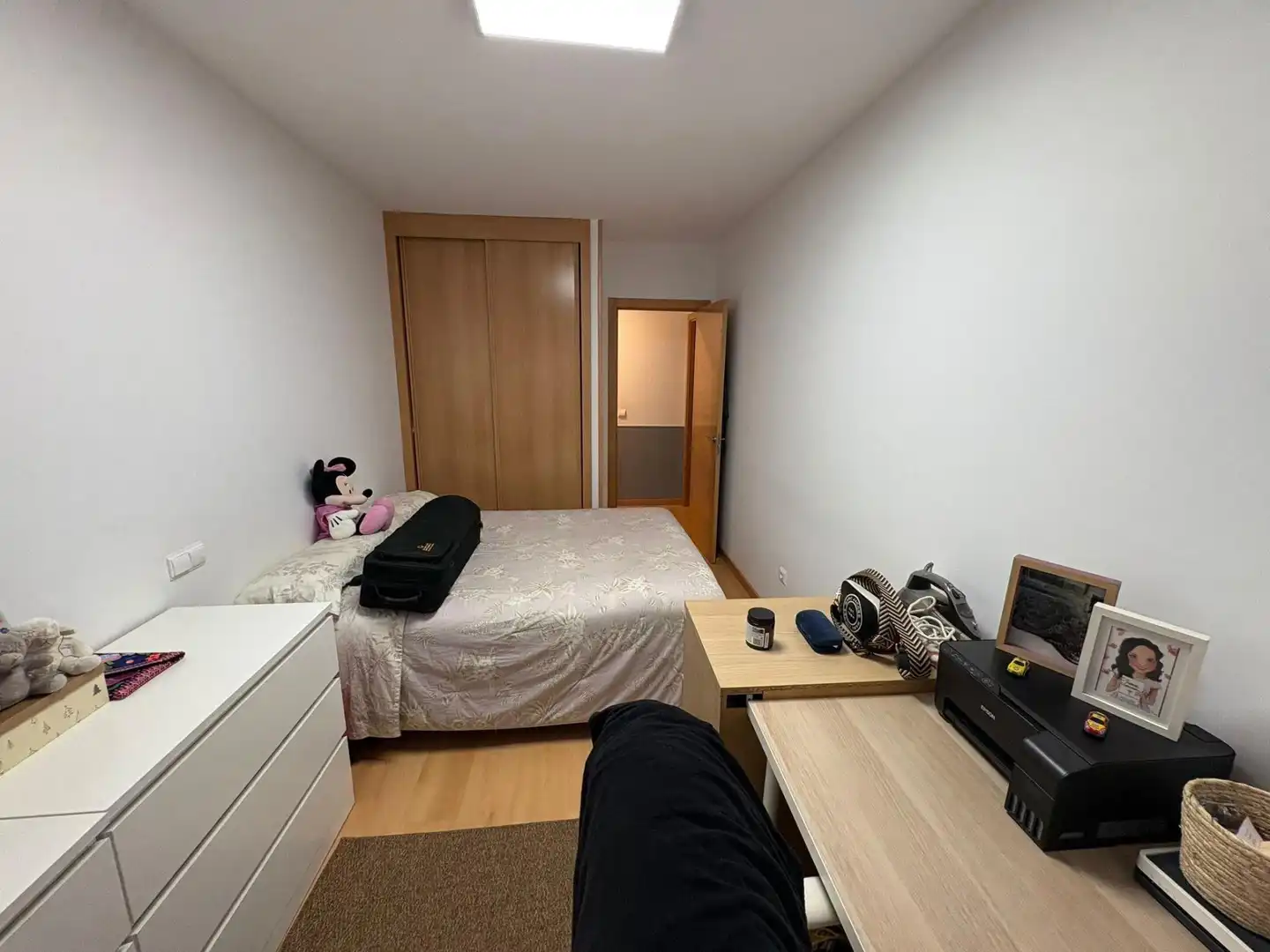 Dormitori de Apartament en venda en Santovenia de Pisuerga amb Calefacció, Terrassa i Traster