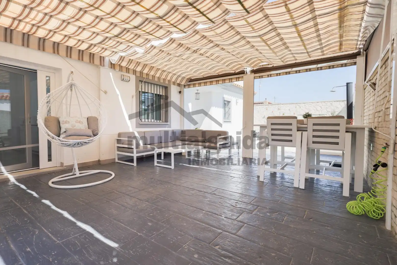 Terrace of Single-family semi-detached for sale in Sanlúcar de Barrameda  with Private garden, Storage room and Swimming Pool