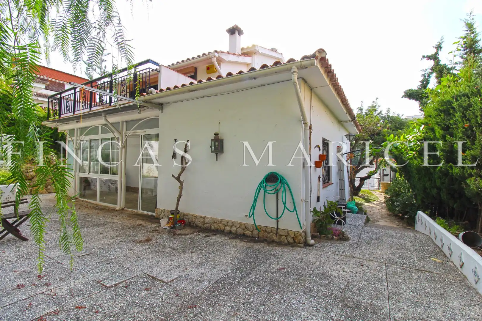 Jardín de Casa o chalet en venta en Sitges con Aire acondicionado, Calefacción y Jardín privado