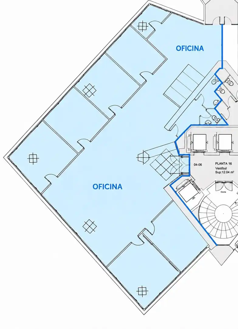 Oficina de alquiler en Ciutat Vella