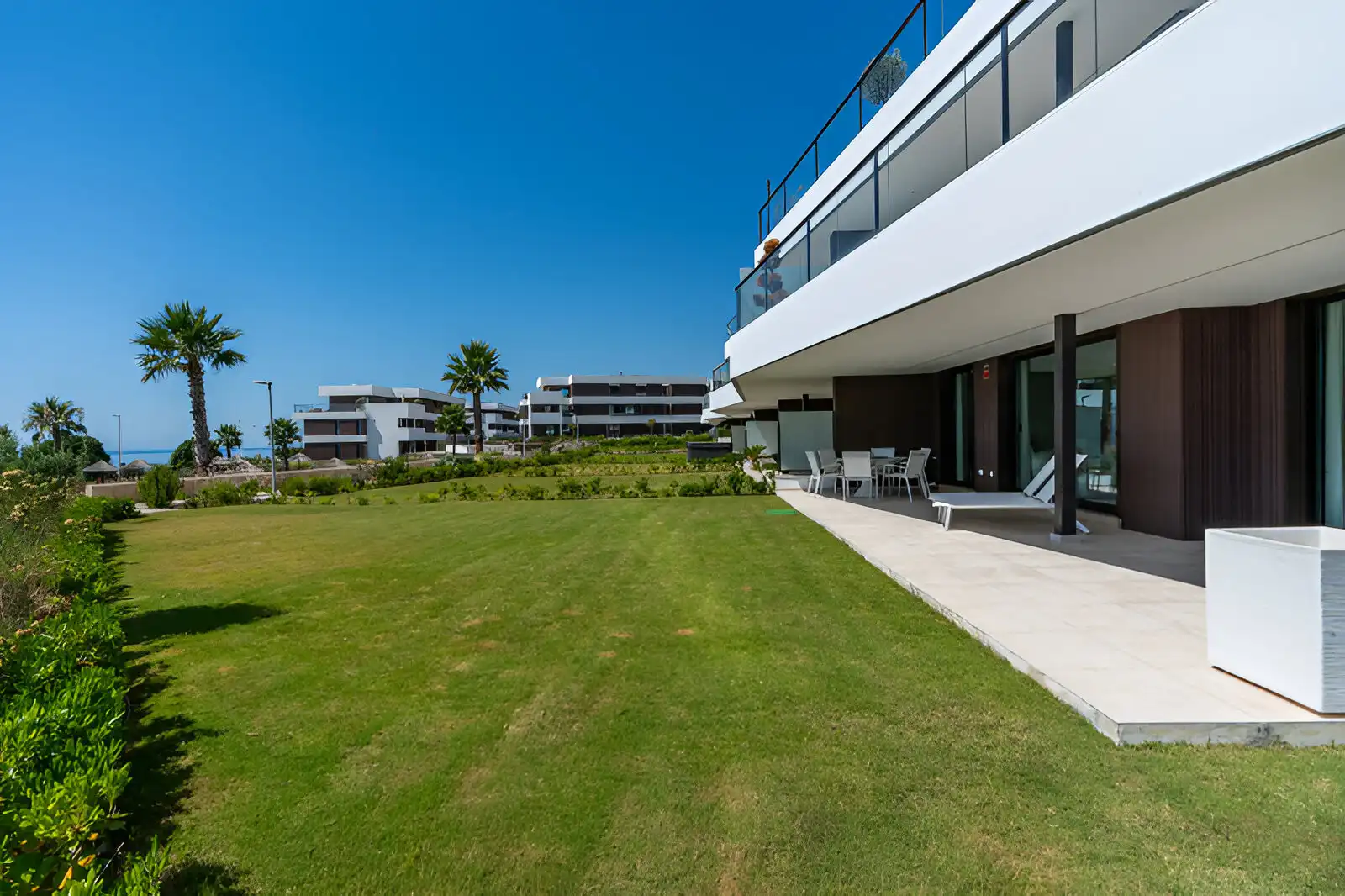 Garten von Erdgeschoss zum Verkauf in Casares mit Klimaanlage, Privatgarten und Terrasse