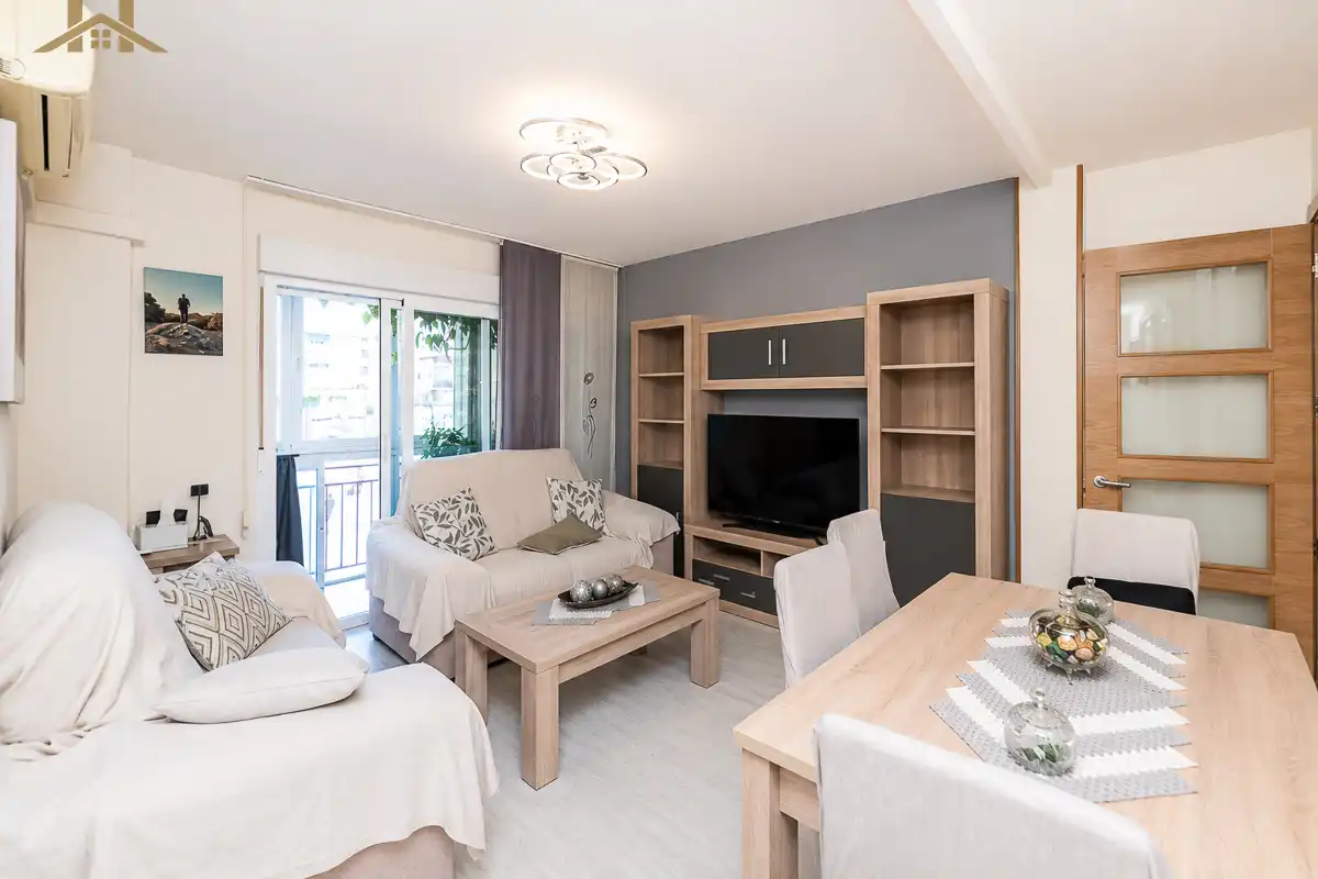 Wohnzimmer von Wohnung zum Verkauf in Fuenlabrada mit Klimaanlage, Heizung und Terrasse