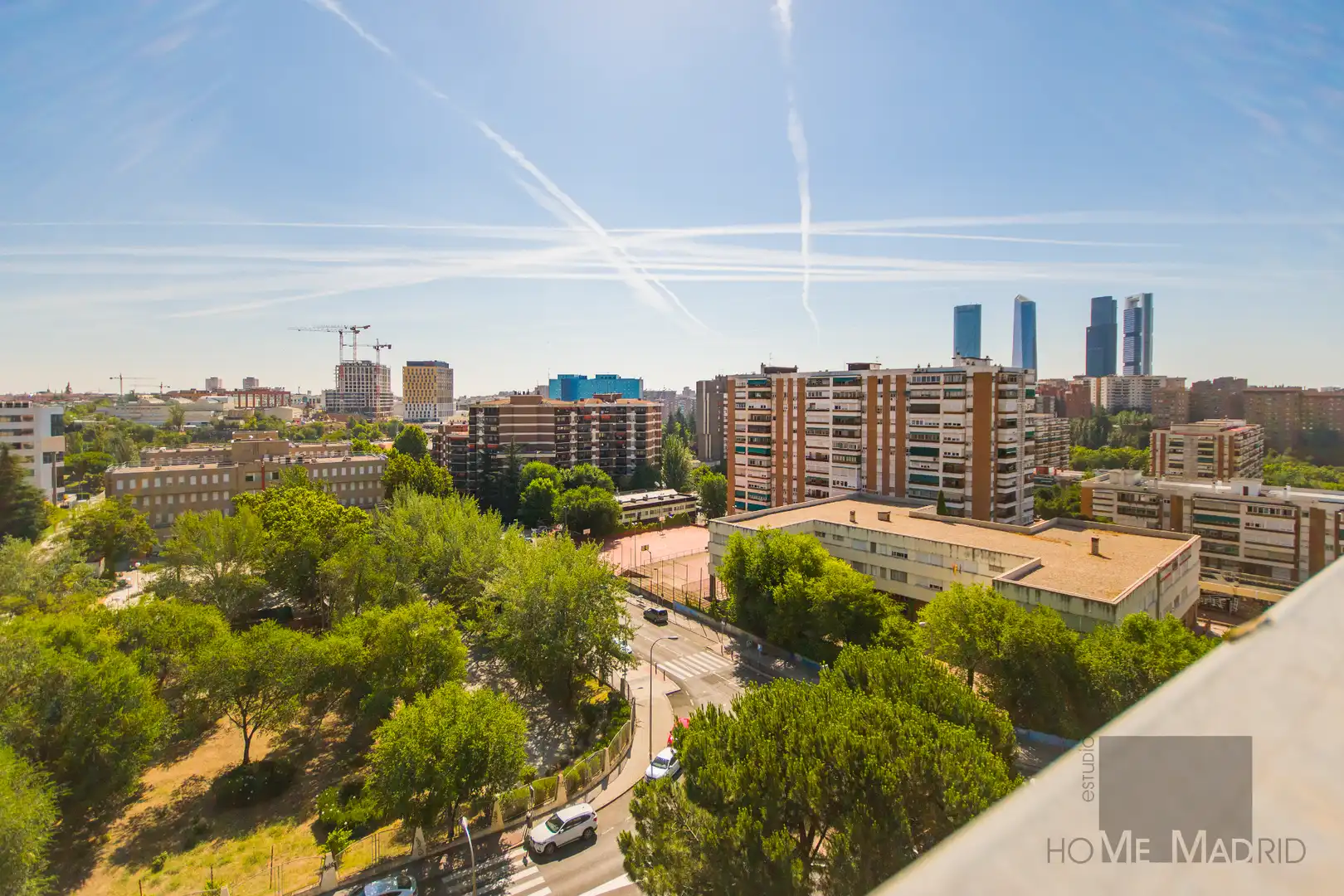 Exterior view of Attic for sale in Madrid  with Air Conditioner, Heating and Terrace