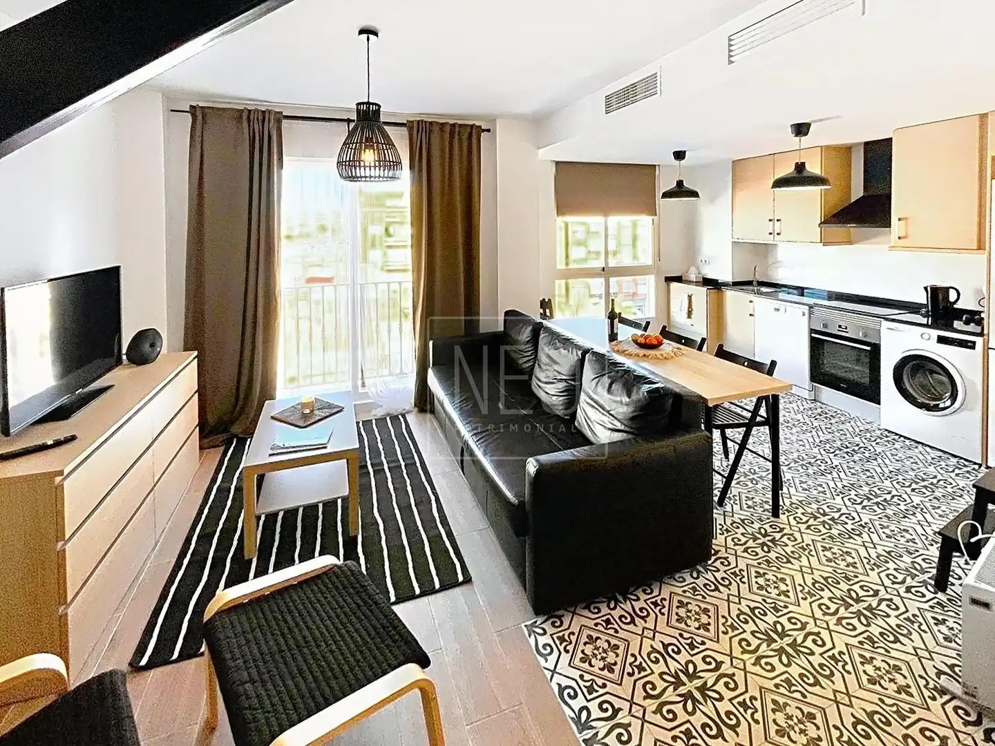Sala d'estar de Dúplex en venda en Gandia amb Aire condicionat, Calefacció i Terrassa