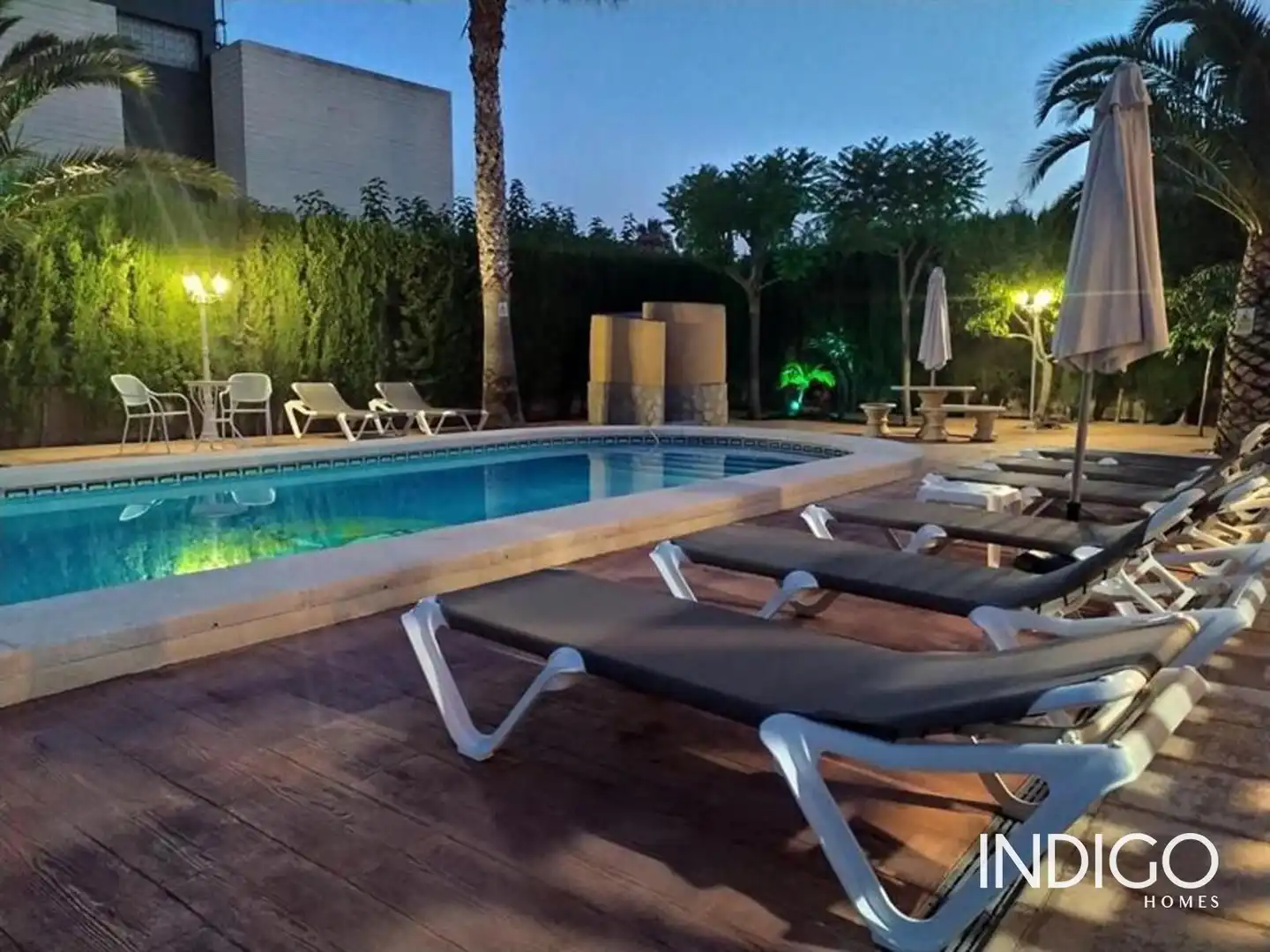 Piscina de Casa o chalet en venta en Mutxamel con Aire acondicionado, Calefacción y Terraza