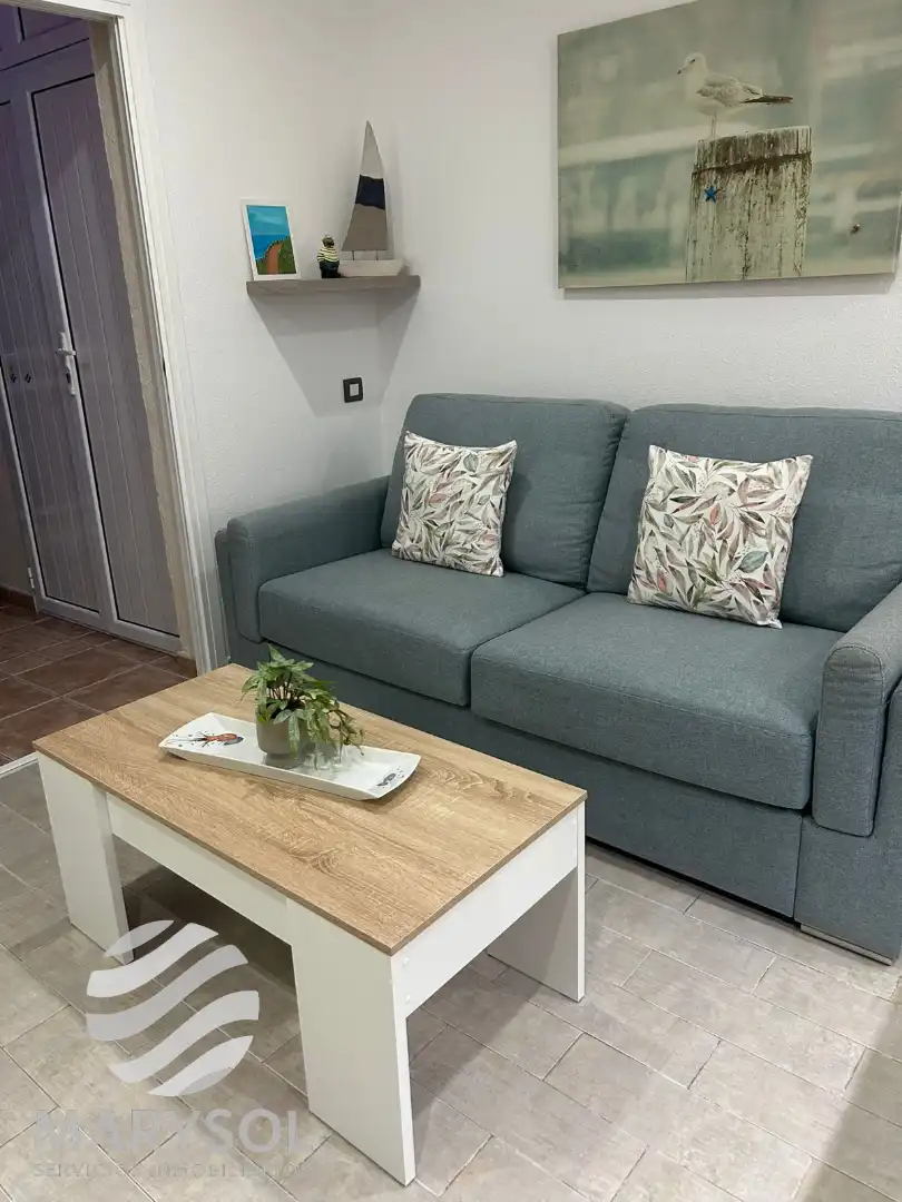 Living room of Apartments for rent in Mogán  with Air Conditioner, Terrace and Furnished