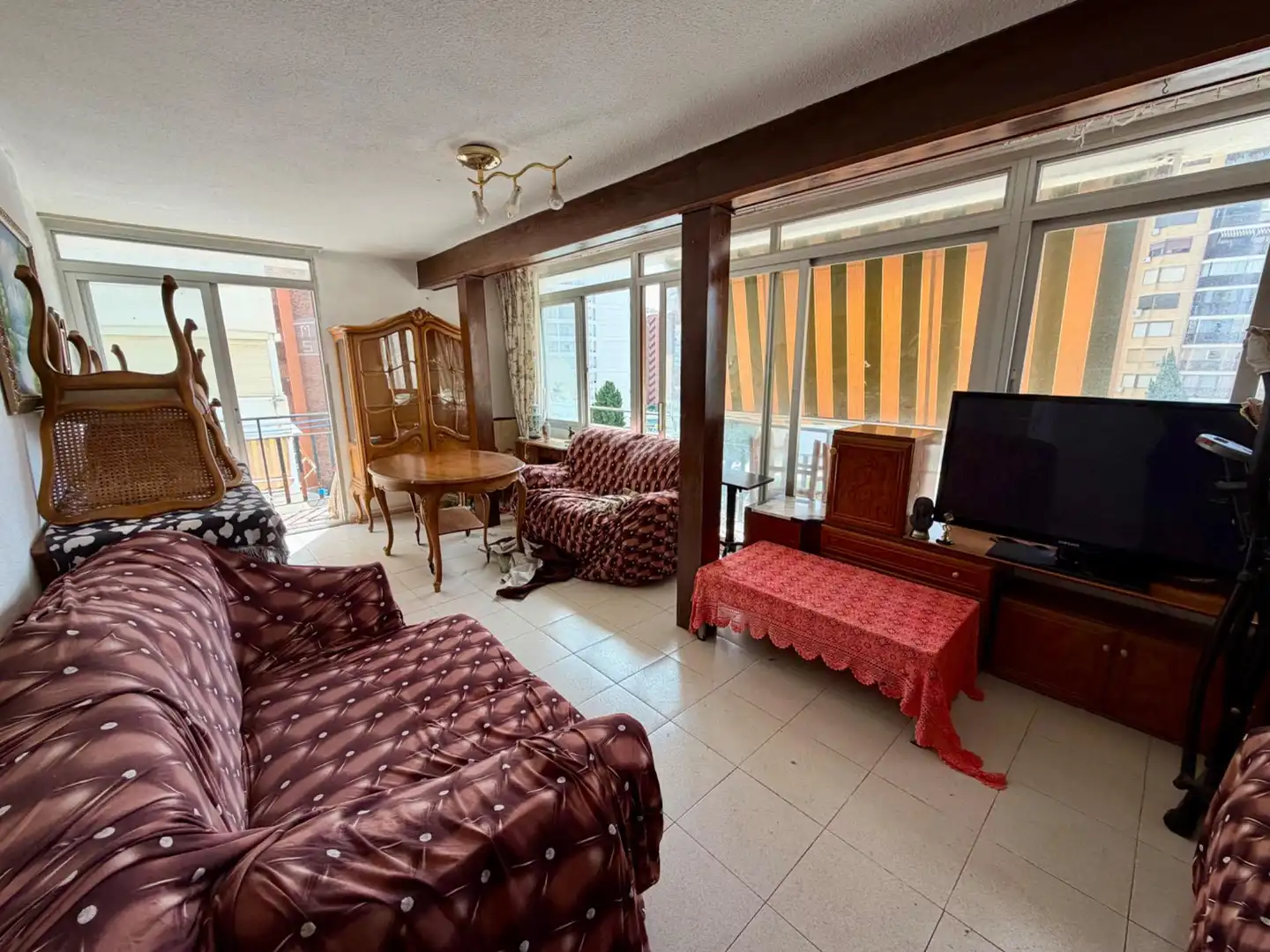 Sala de estar de Piso en venta en Benidorm con Terraza