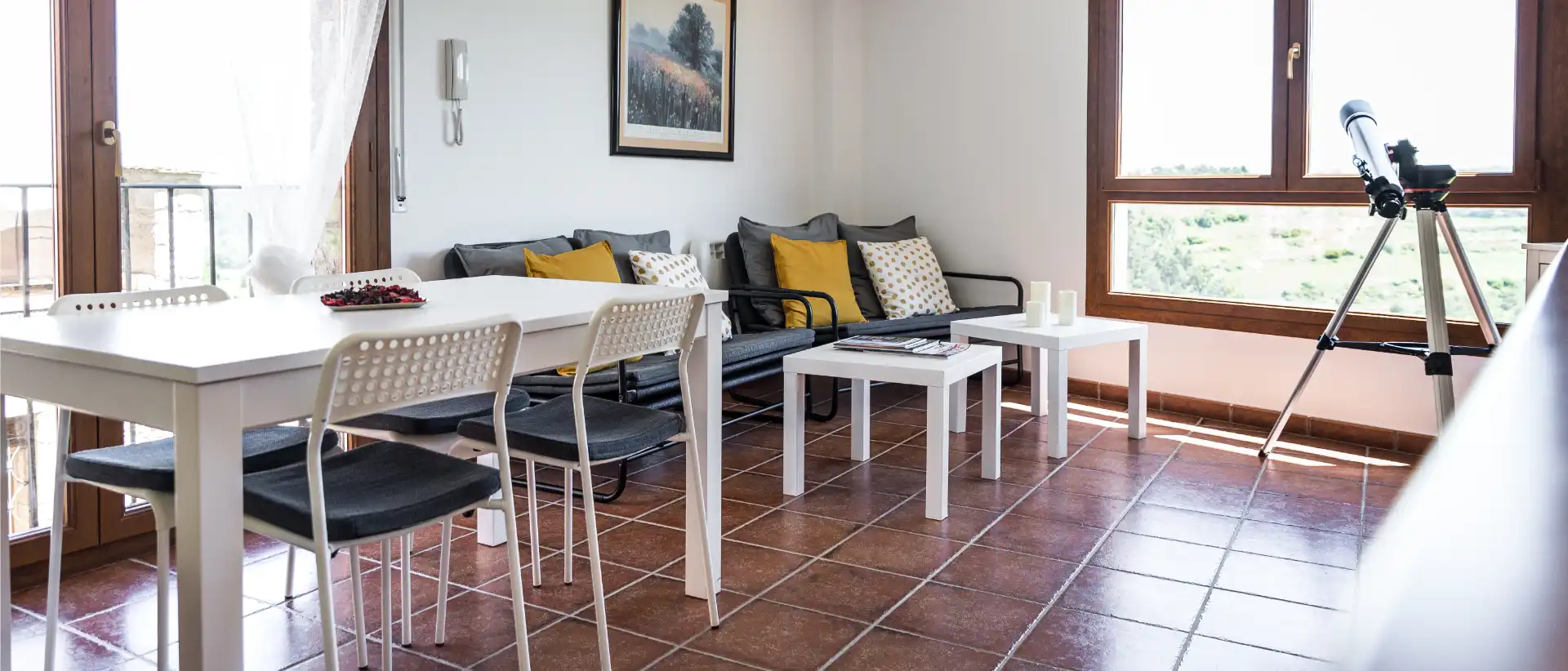 Living room of Country homes for sale in Passanant i Belltall  with Heating, Parquet flooring and Terrace