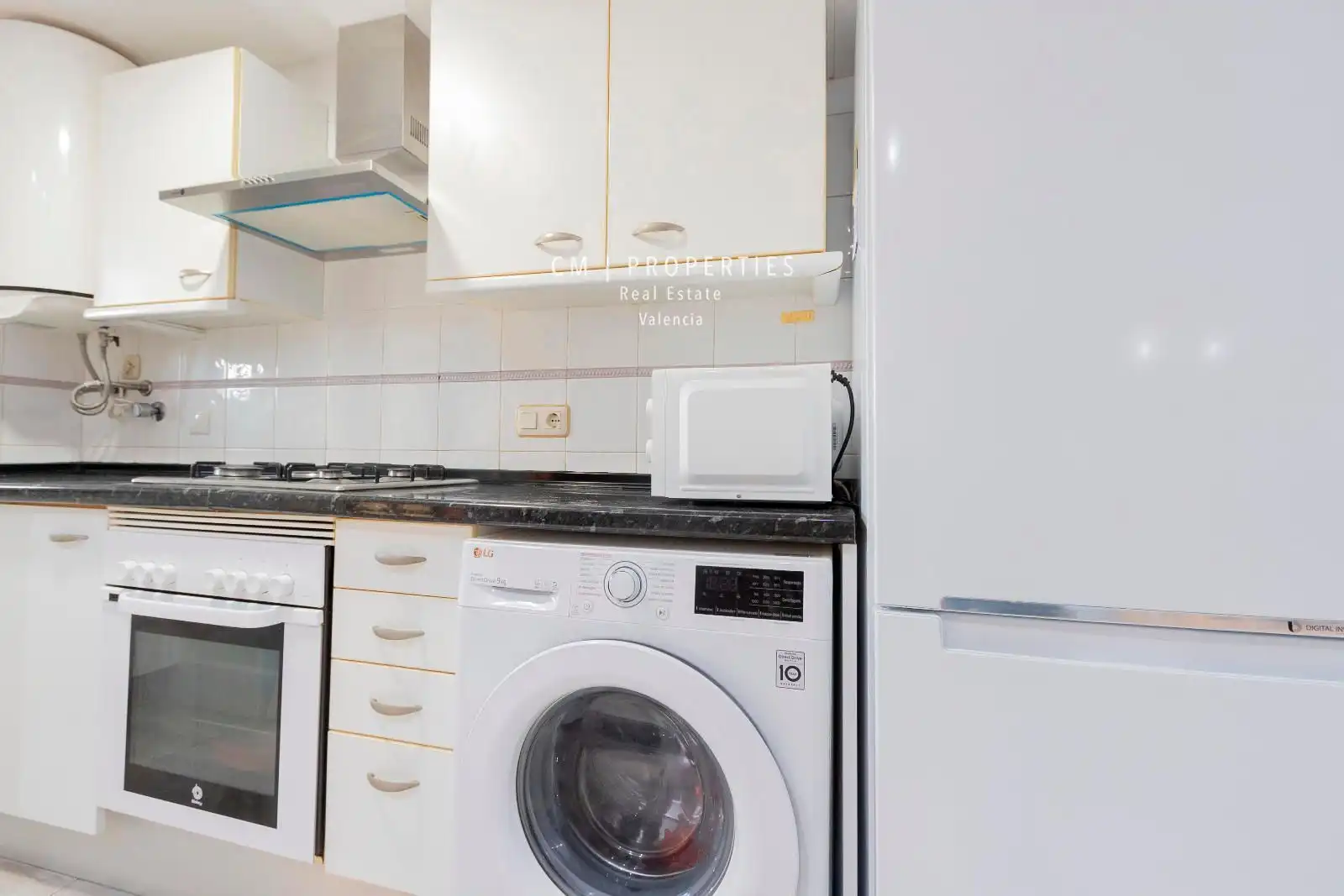 Kitchen of Flat for rent in Alboraya  with Air Conditioner, Heating and Terrace