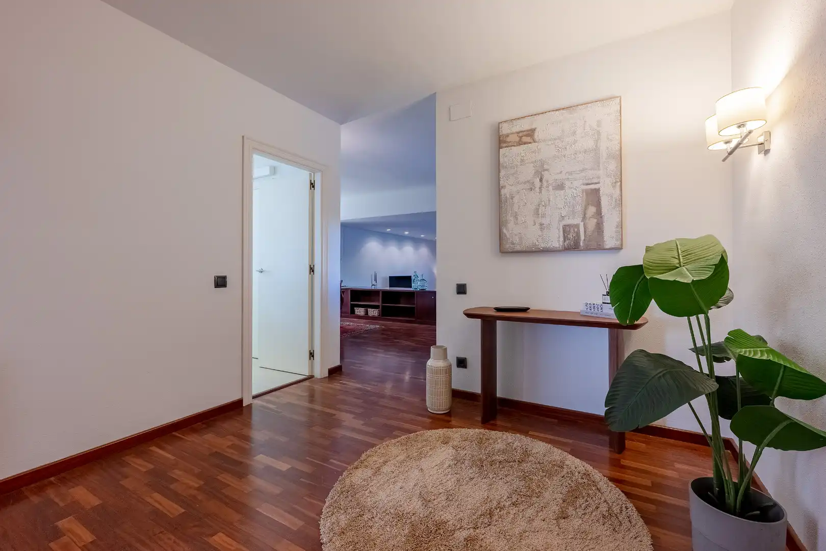 Living room of Flat for rent in Sant Andreu de Llavaneres  with Air Conditioner, Heating and Private garden