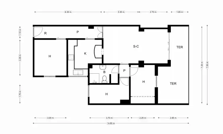 Piso en venta en  Palma de Mallorca