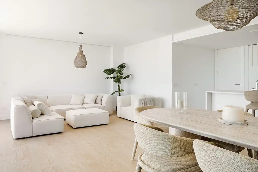 Sala d'estar de Àtic en venda en  Palma de Mallorca amb Aire condicionat, Calefacció i Terrassa