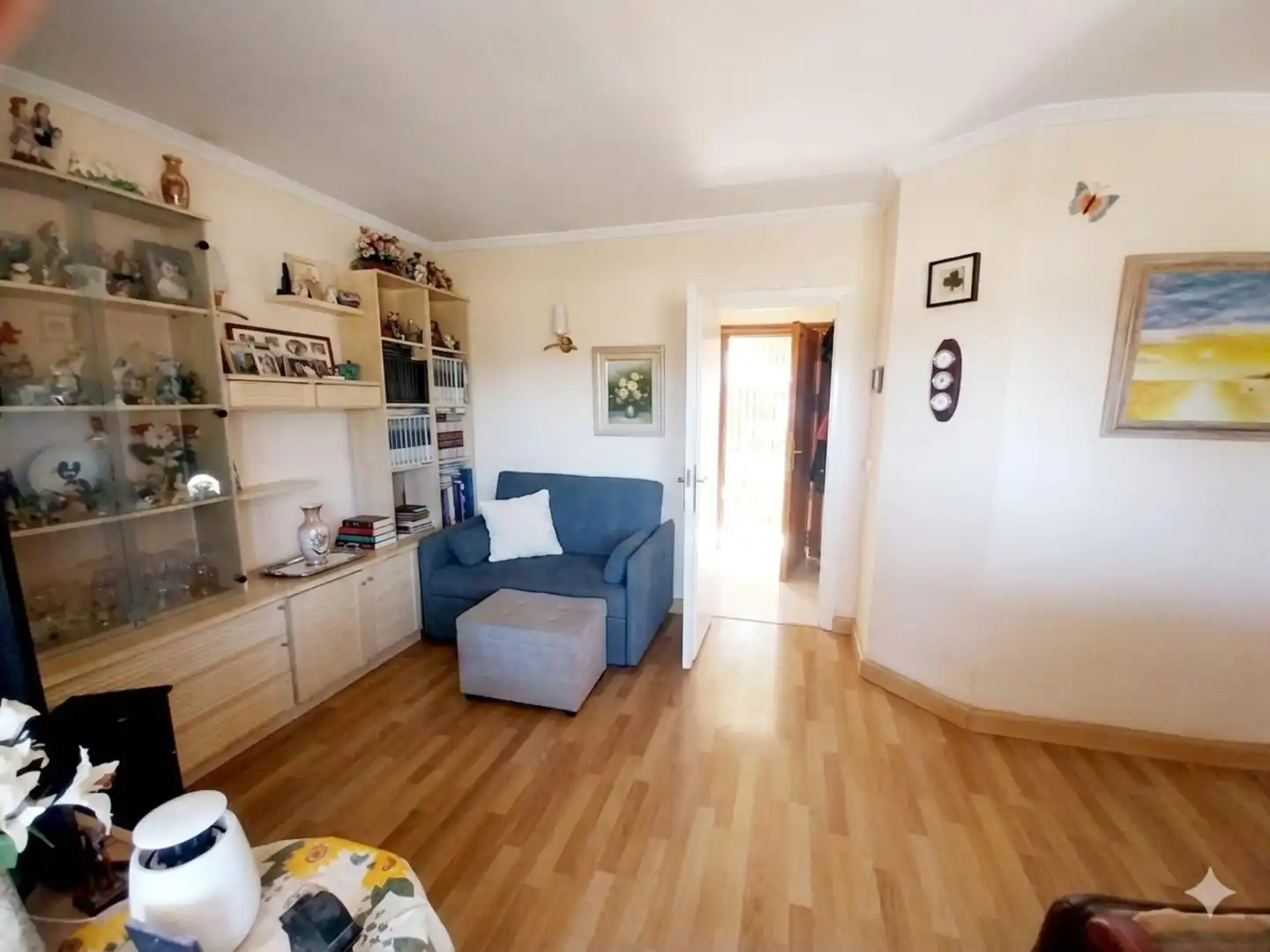 Wohnzimmer von Einfamilien-Reihenhaus zum Verkauf in Mijas mit Klimaanlage, Heizung und Terrasse