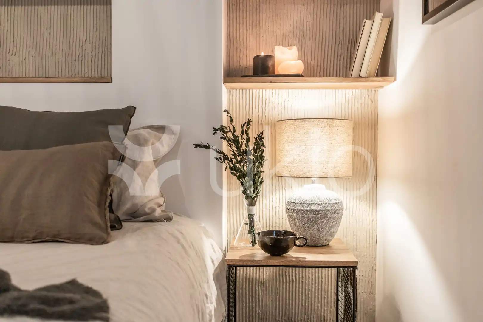 Bedroom of Apartments for rent in Madrid  with Air Conditioner, Furnished and Washing machine