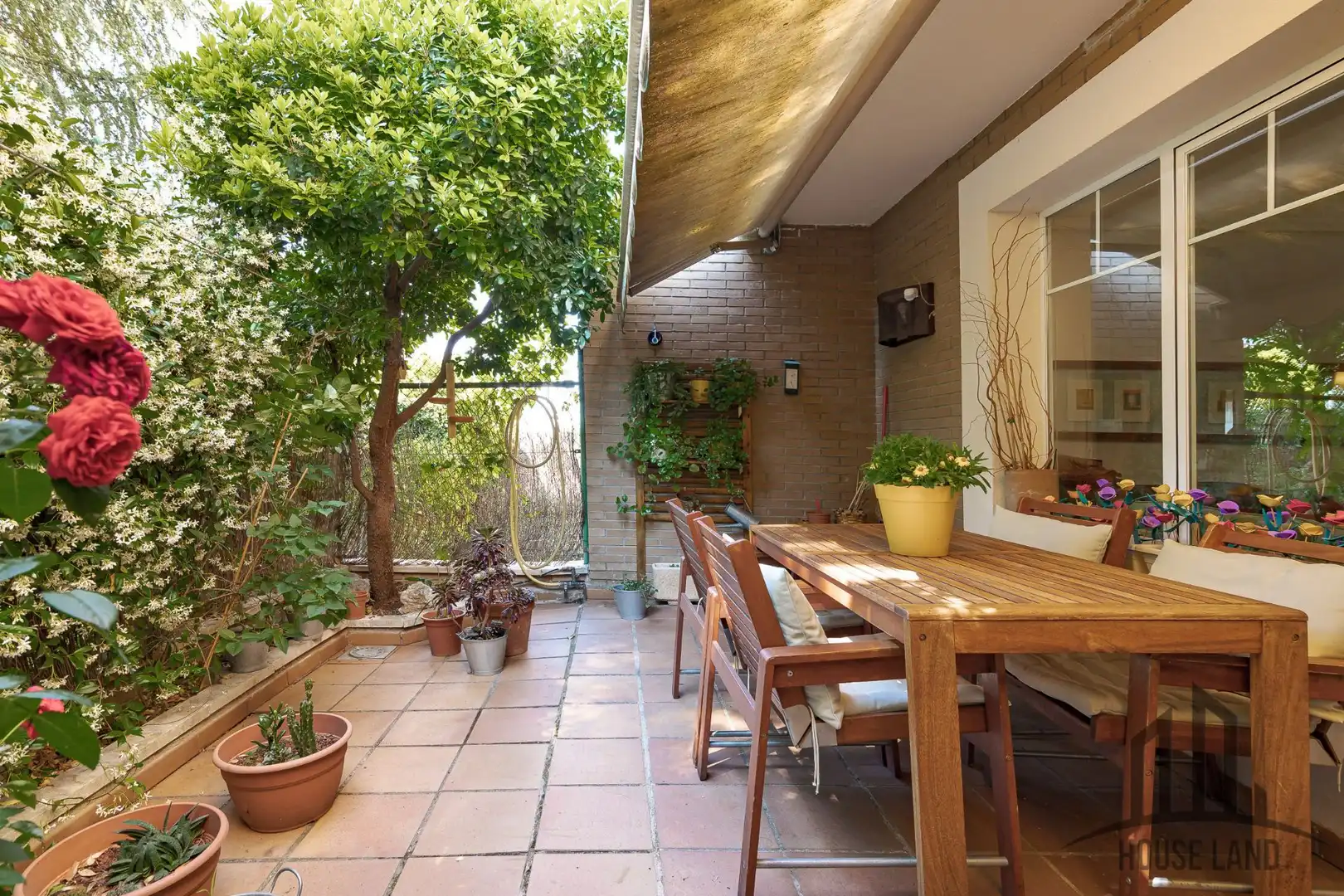 Terrassa de Casa adosada en venda en Algete amb Calefacció, Jardí privat i Terrassa