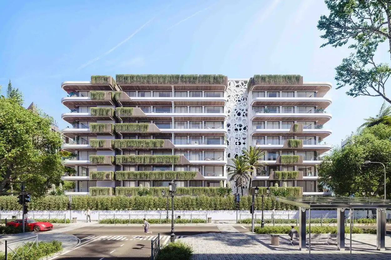 Exterior view of Flat for sale in Fuengirola  with Air Conditioner, Heating and Terrace