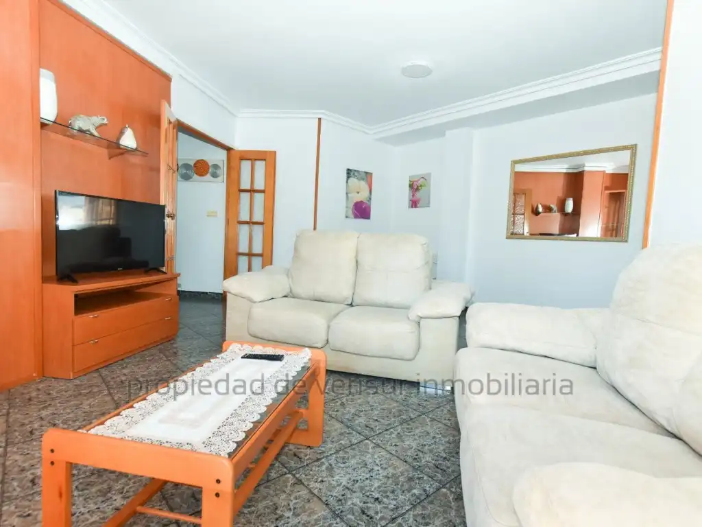 Wohnzimmer von Wohnung zum Verkauf in Águilas mit Balkon