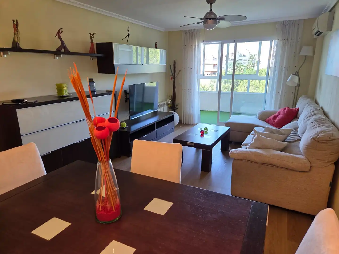 Wohnzimmer von Wohnung zum Verkauf in Molina de Segura mit Klimaanlage, Heizung und Abstellraum