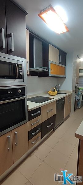 Kitchen of Flat for sale in Linares  with Furnished and Community pool