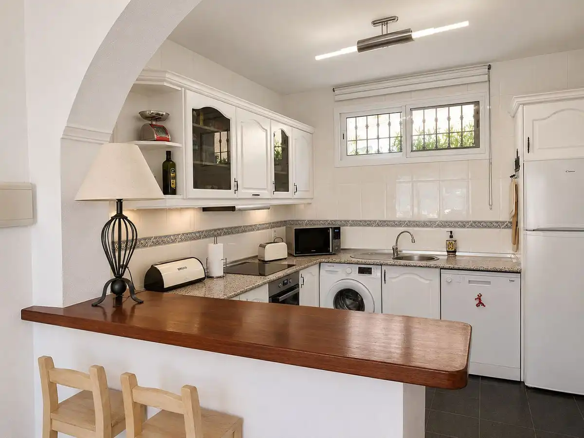 Kitchen of Apartments for sale in Mijas  with Air Conditioner, Heating and Terrace