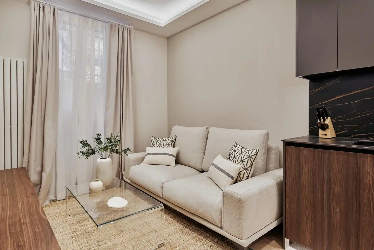 Sala de estar de Planta baja en venta en Madrid con Aire acondicionado, Calefacción y Terraza