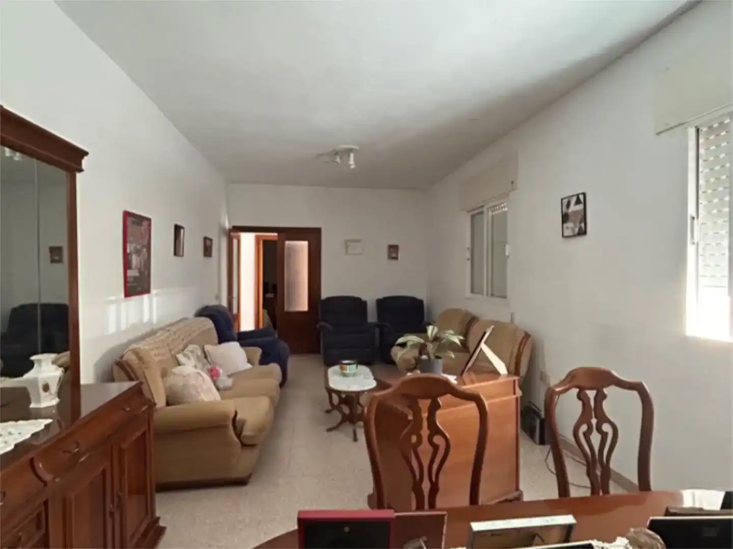 Sala de estar de Casa adosada en venta en El Ejido