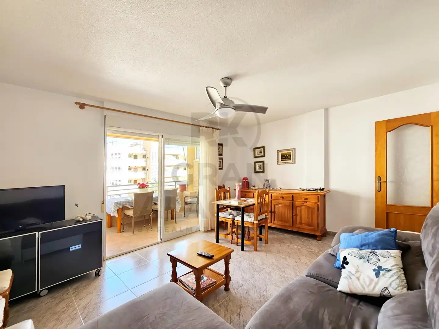 Sala de estar de Apartamento en venta en Elche / Elx con Aire acondicionado, Calefacción y Terraza